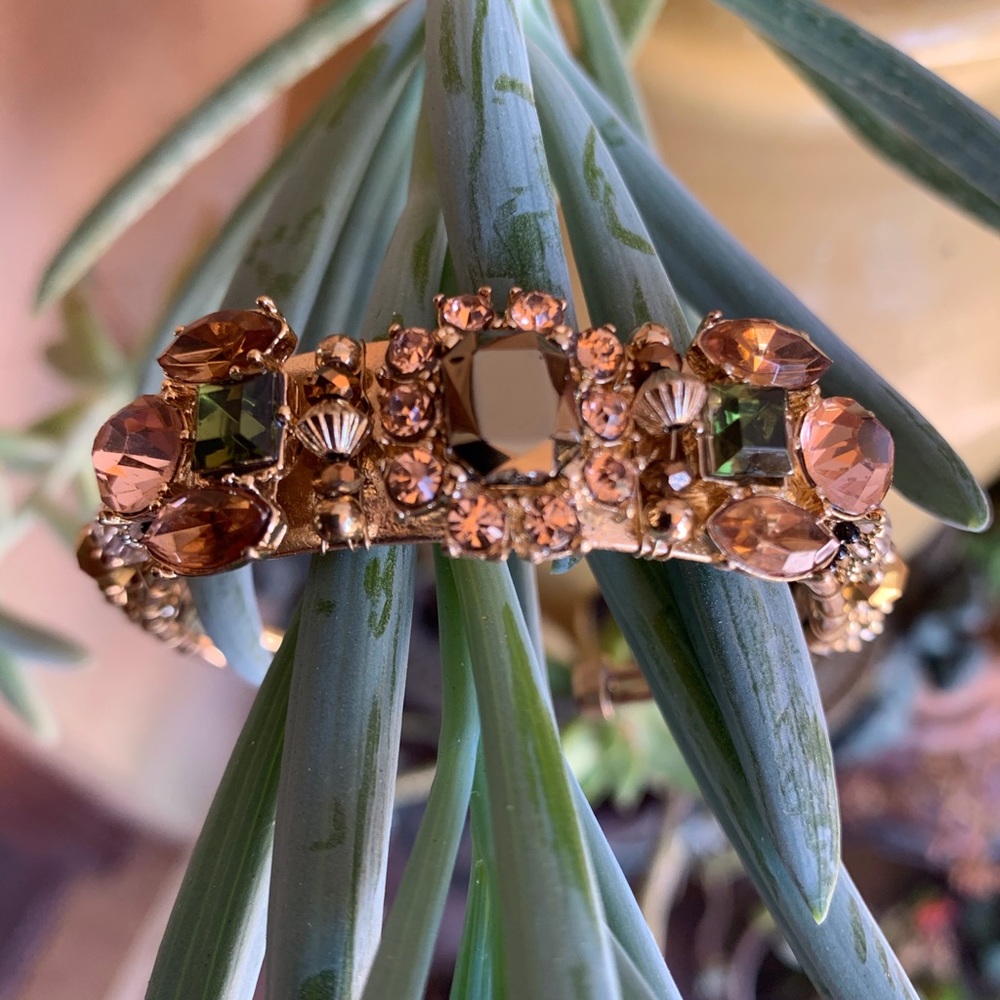 Multi Color Rhinestone Cuff NWT - Picture 4 of 5